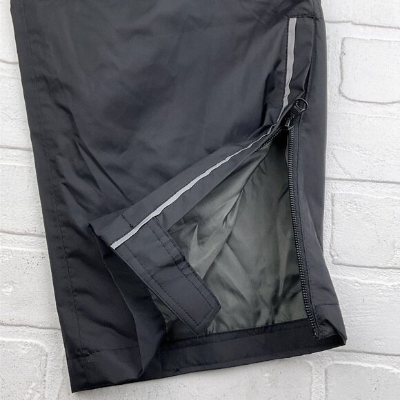 33,000ft Pants Men Medium Black Track Waterproof Windproof Rain Hiking Nylon NWT - Picture 11 of 13